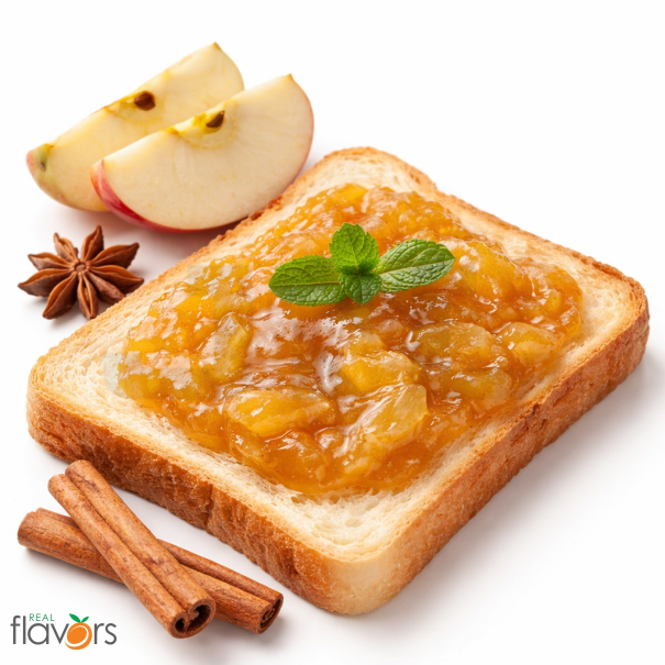 Real Flavors Apple Jam With Toast Extract - In Stock