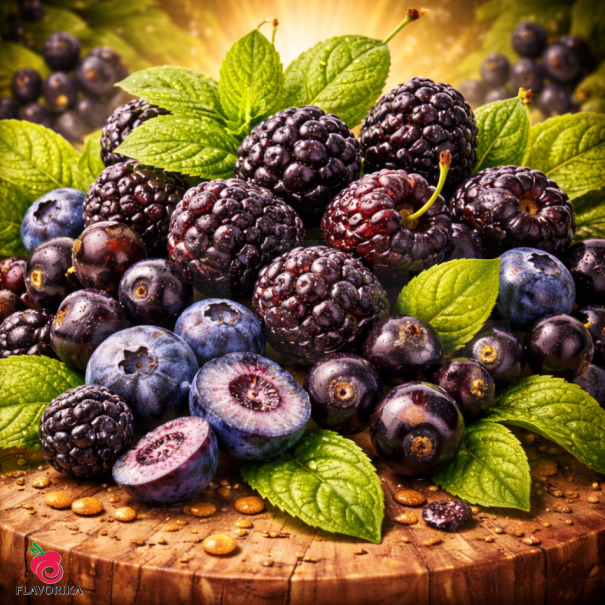 Flavorika Black Fruit and Mint - In Stock