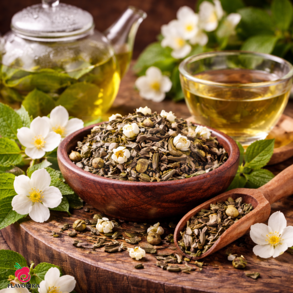 Flavorika Green Spring Tea