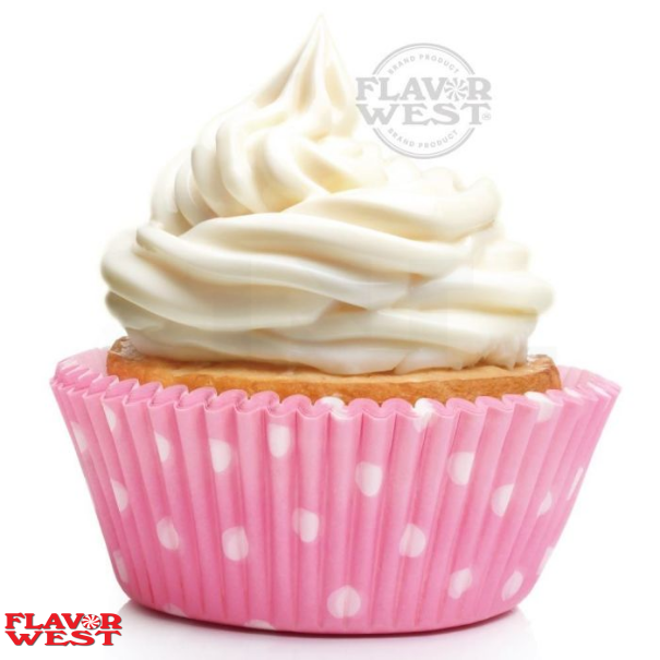 Flavor West Vanilla Cupcake - In Stock