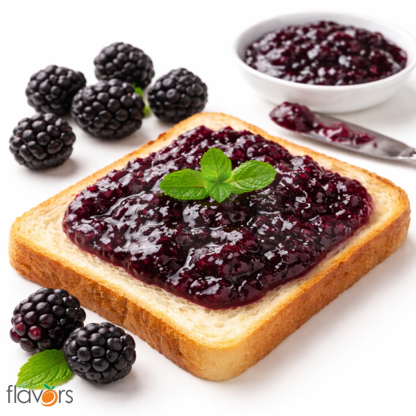 Real Flavors Blackberry Jam With Toast Extract - In Stock