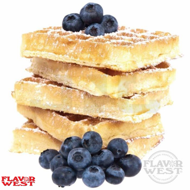 Flavor West Blueberry Graham Waffle - In Stock