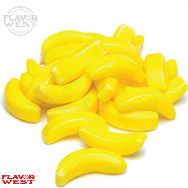 Flavor West Candy Banana - In Stock