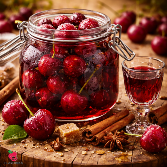 Flavorika Cherries in Liqueuer
