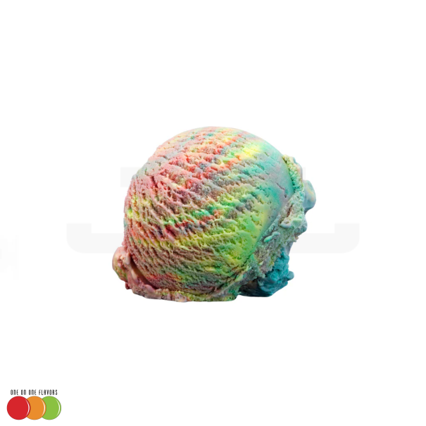 One On One Ice Cream (Rainbow Sherbet)