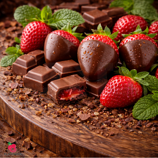 Flavorika Milk Chocolate Strawberry