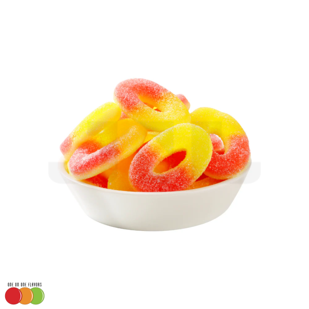 One On One Peach (Rings Candy)