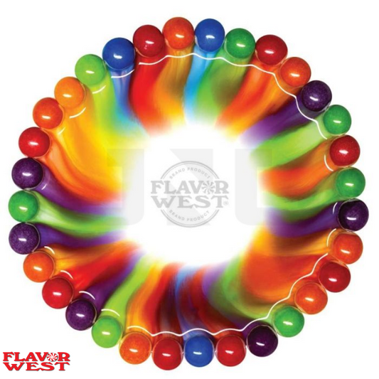 Flavor West Rainbow Candy Natural