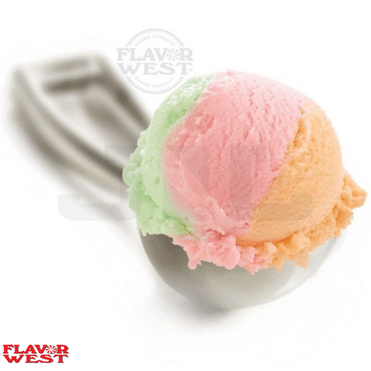 Flavor West Rainbow Sherbet