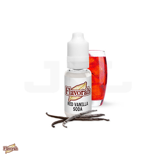 Flavorah Red Vanilla Soda - In Stock