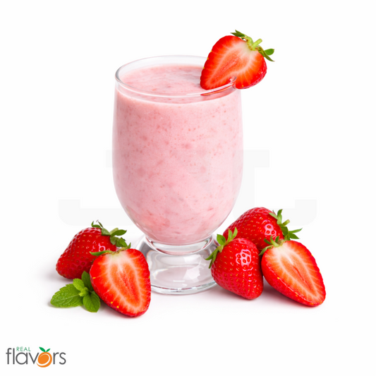 Real Flavors Strawberry Milk Extract - In Stock