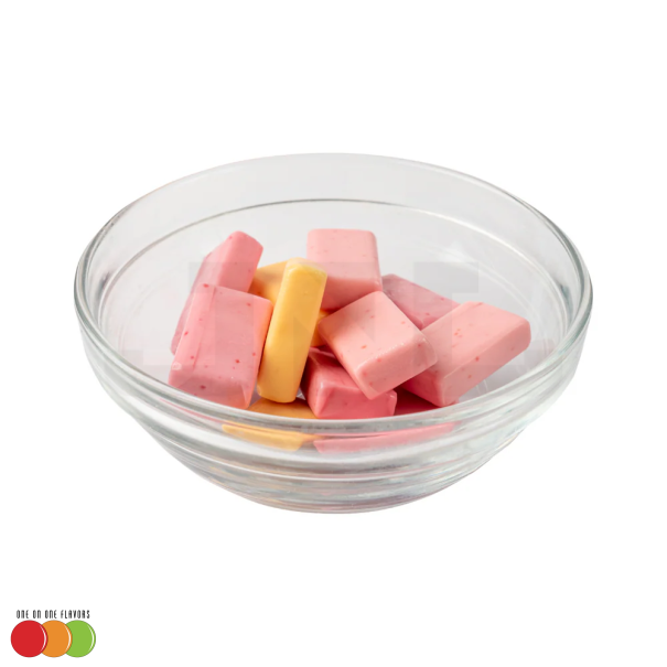 One On One Strawberry (Pink Square Candy) - In Stock